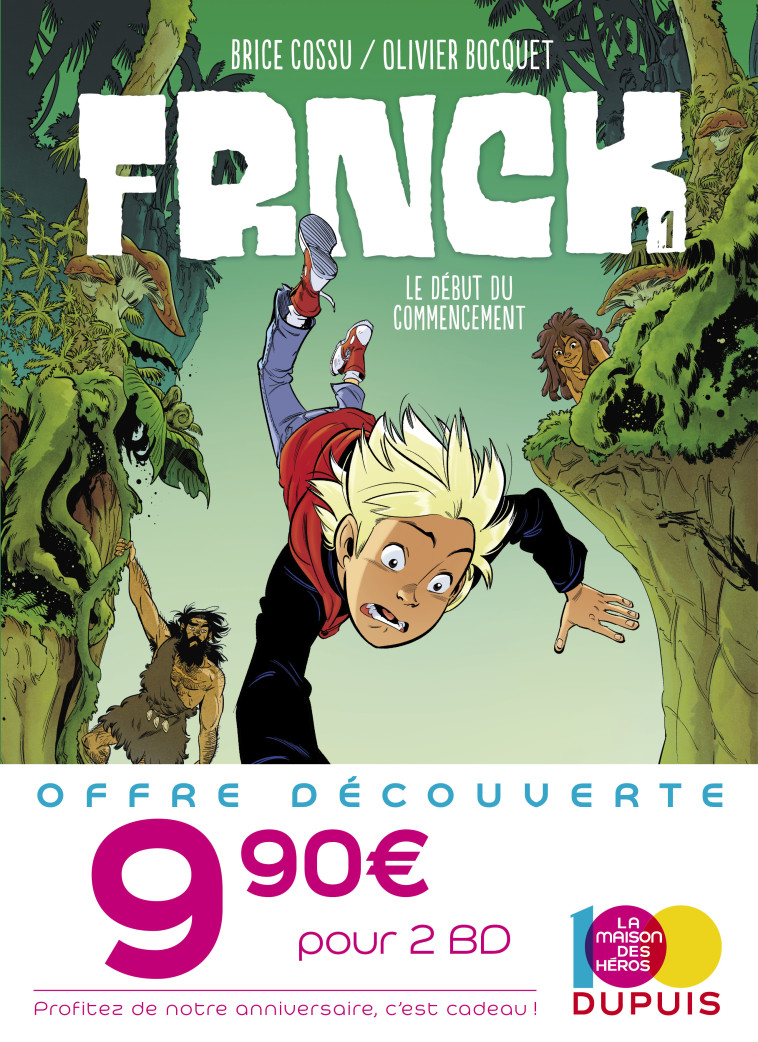 Bipack T2 et T1 (offert) FRNCK - Bocquet Olivier, Cossu Brice, Guillo Yoann - DUPUIS