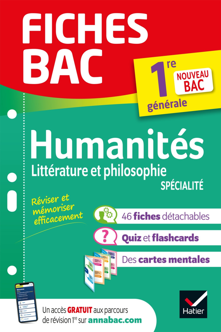 Fiches bac HLP 1re générale (spécialité) - Lamouche Fabien, Spies Swann, Touet Bérangère - HATIER