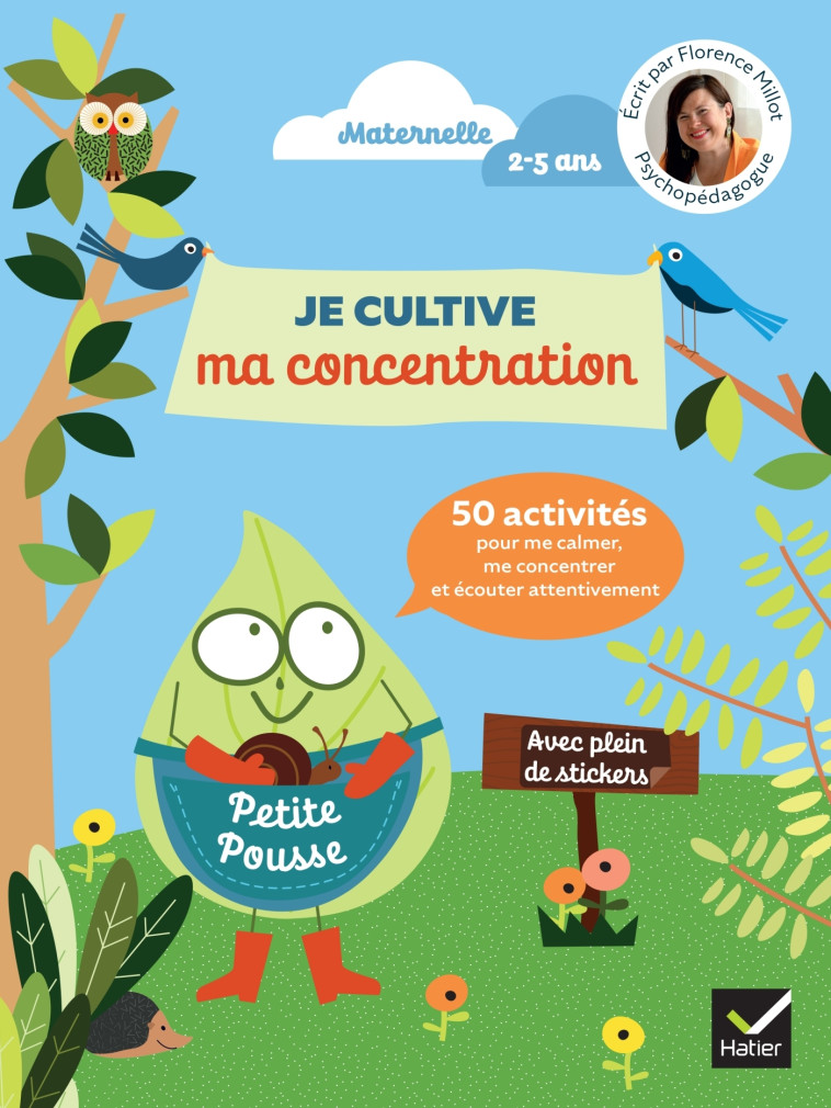 50 activités de Maternelle pour cultiver sa concentration - Millot Florence, Arraga Virginia - HATIER