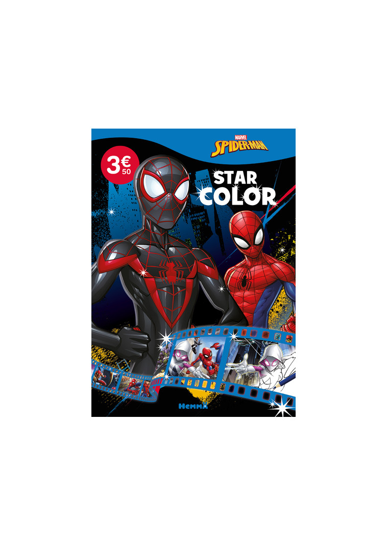 Marvel Spider-Man - Star Color (Miles Morales, Peter Parker) - Collectif Collectif, Collectif  - HEMMA