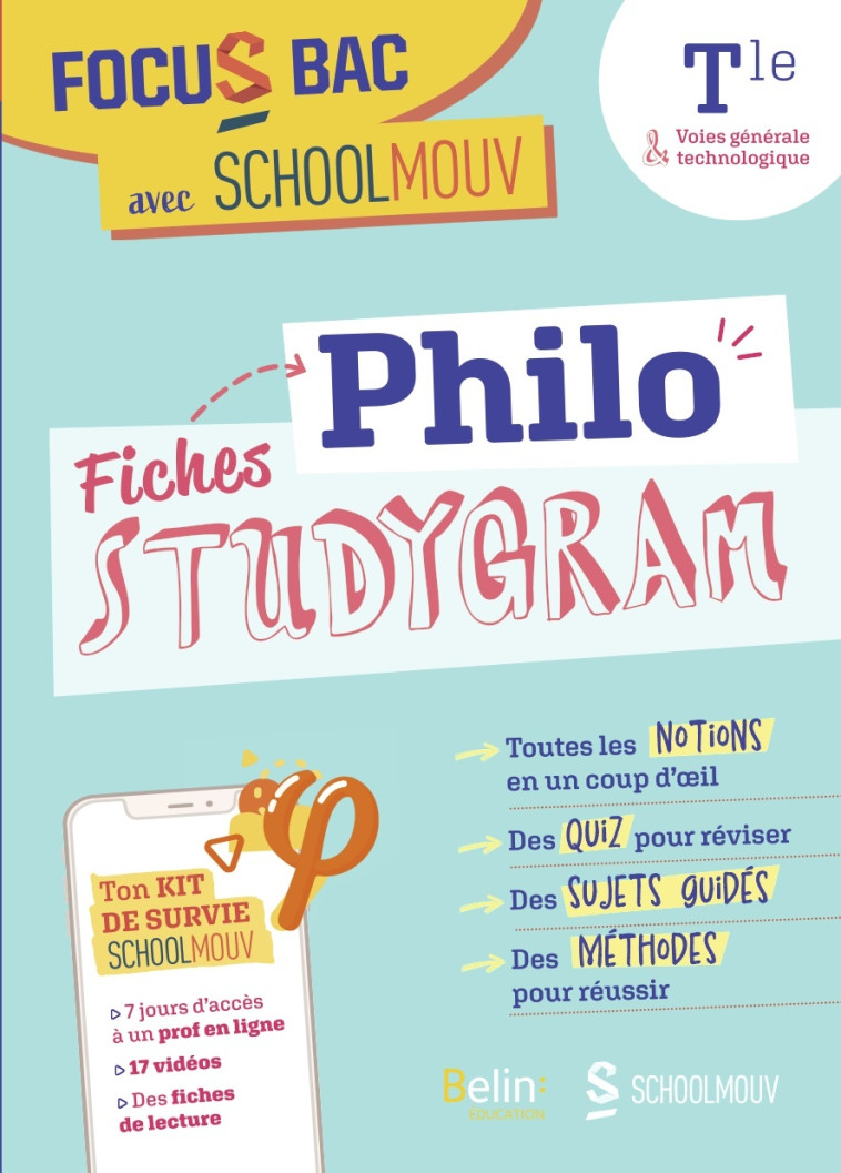 Focus Bac Fiches Philo (Terminale voies générale et technologique) - Lambert antonin/simon damien  - BELIN EDUCATION