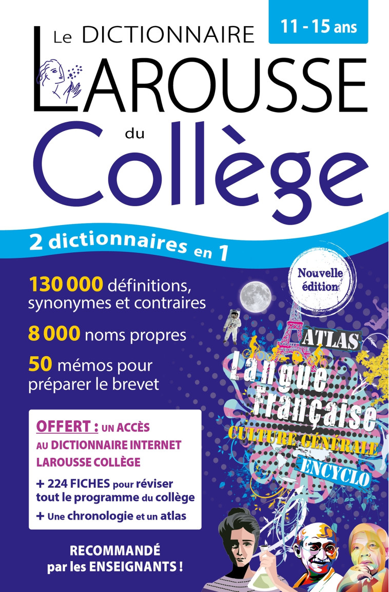 Le dictionnaire Larousse du Collège et son dictionnaire en ligne - 11/15 ans - Collectif  - LAROUSSE