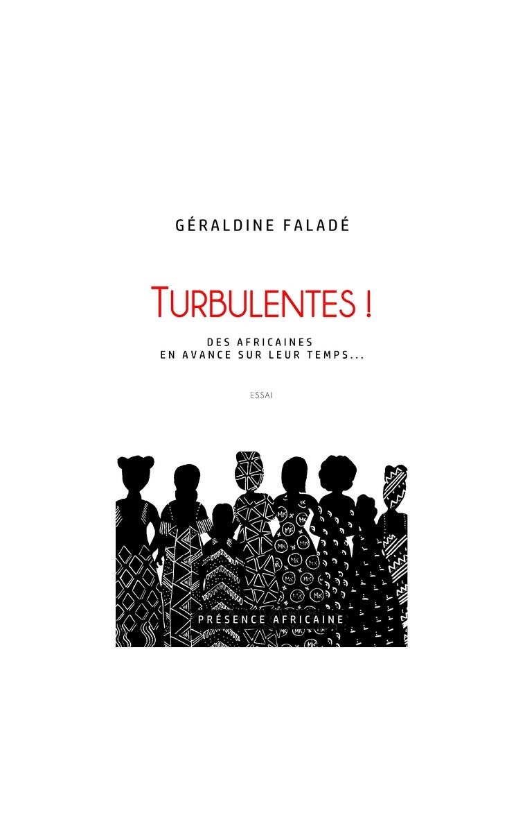 TURBULENTES! - GERALDINE FALADE  - PRESENCE AFRICA