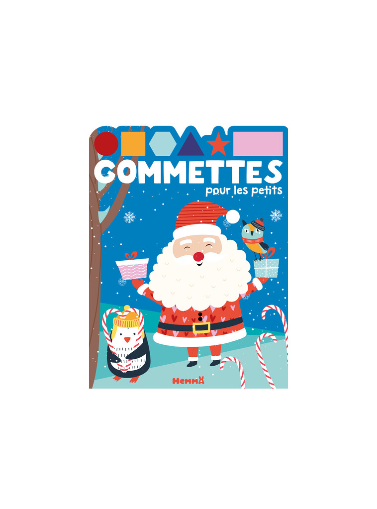 Gommettes pour les petits (Père Noël et pingouin) - Collectif Collectif - HEMMA