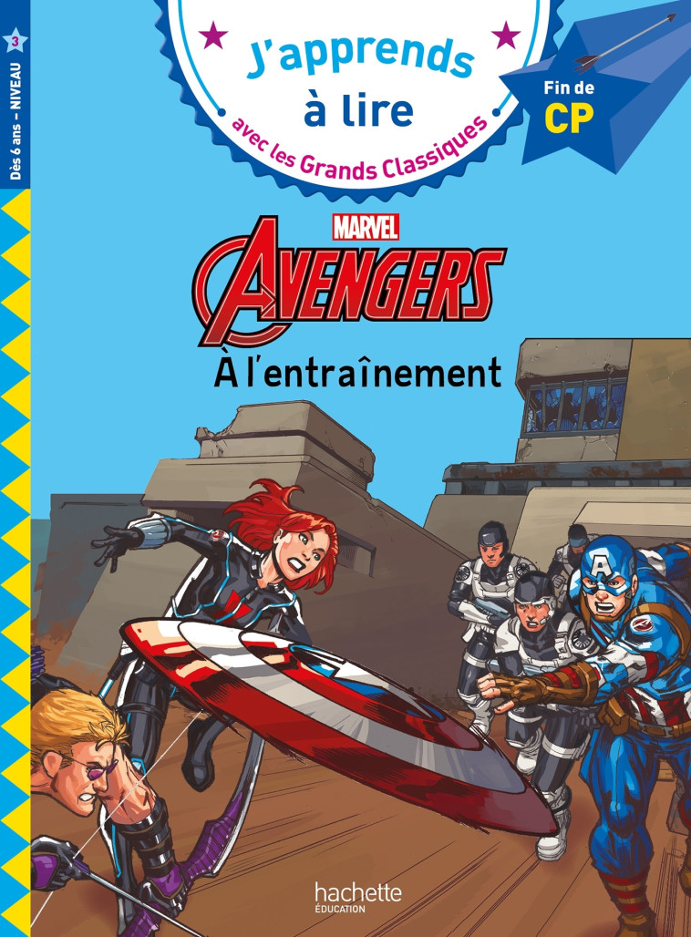 Disney Marvel - CP niveau 3 Avengers A l'entrainement - Albertin Isabelle - HACHETTE EDUC