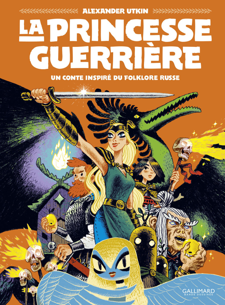 La Princesse guerrière - Utkin Alexander, Casse-Castric Emmanuelle - GALLIMARD BD