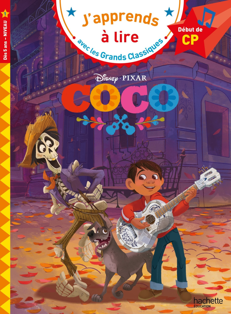 Disney - Coco CP niveau 1 - Albertin Isabelle - HACHETTE EDUC