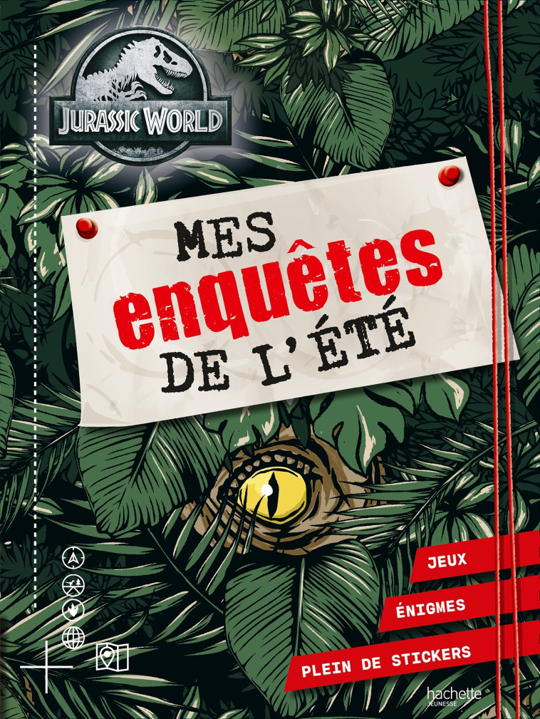 Jurassic World - Mes enquêtes de l'été -   - HACHETTE JEUN.