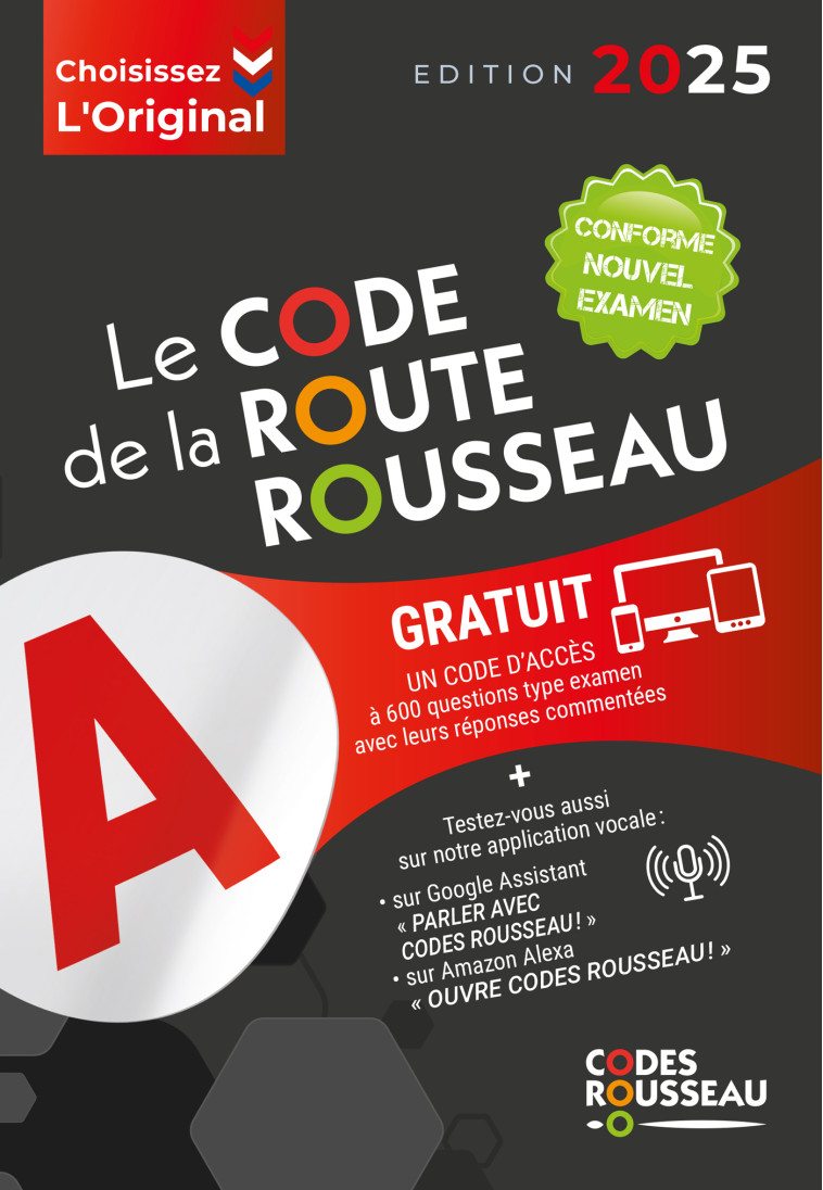 Code de la route Rousseau B 2025 - XXX - CODES ROUSSEAU