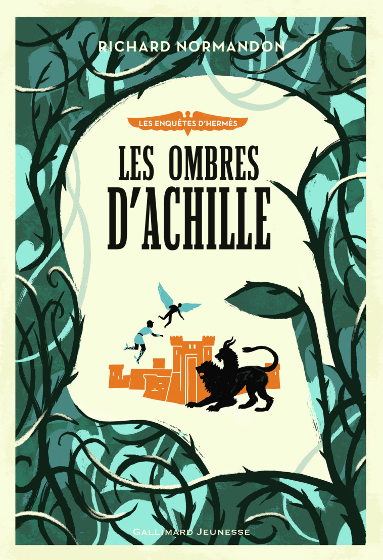 Les ombres d'Achille - Normandon Richard - GALLIMARD JEUNE