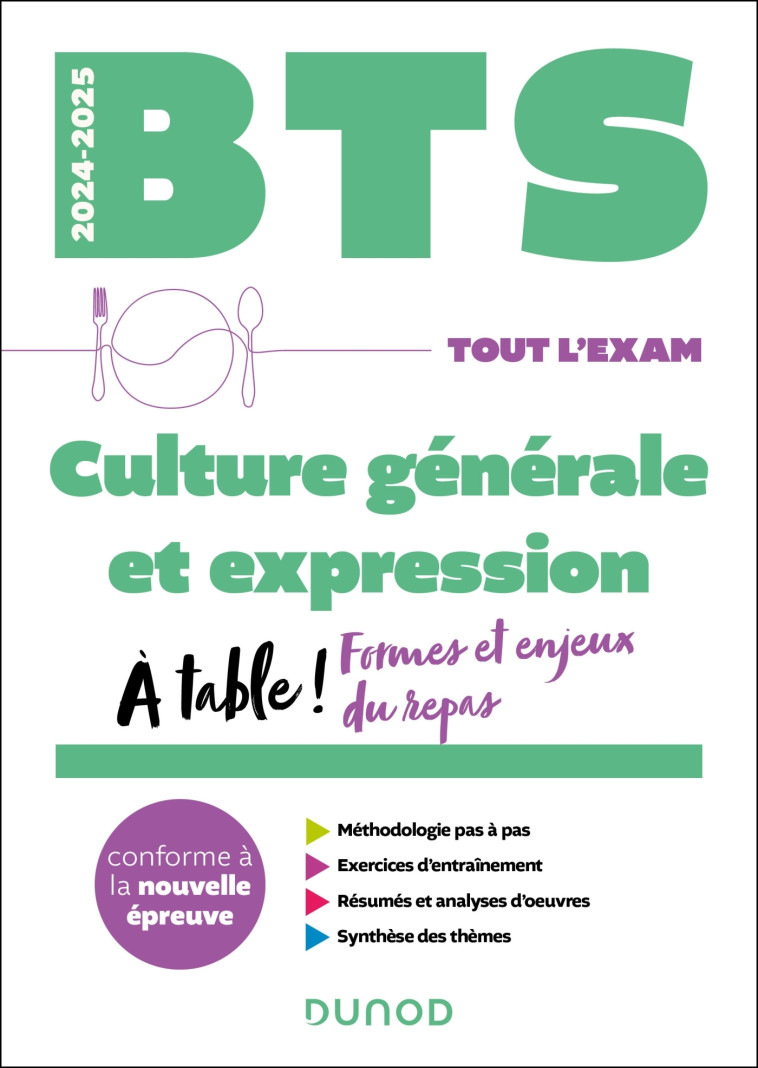 BTS Culture générale et Expression 2024-2025 - Nadaraj Nathalie, Vassas Céline - DUNOD