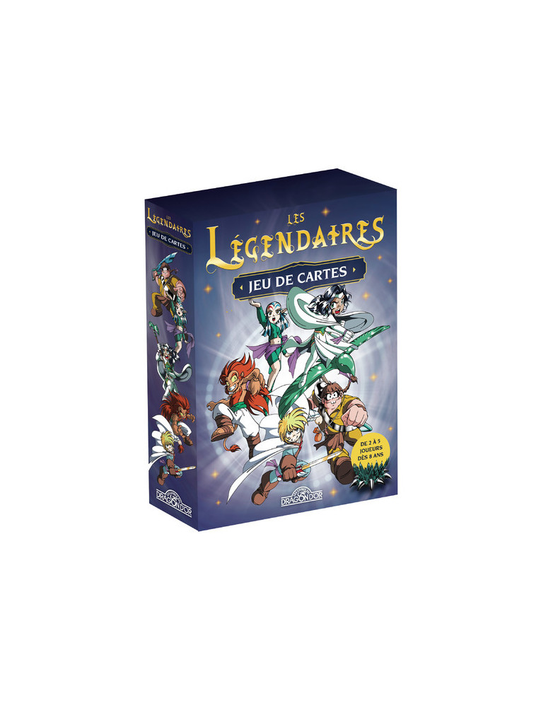 Les Légendaires - Jeu de cartes - Delcourt Delcourt, Krief Oriane - DRAGON D OR