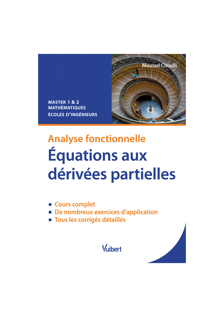 Analyse fonctionnelle : équations aux dérivées partielles - Choulli Mourad - DE BOECK SUP