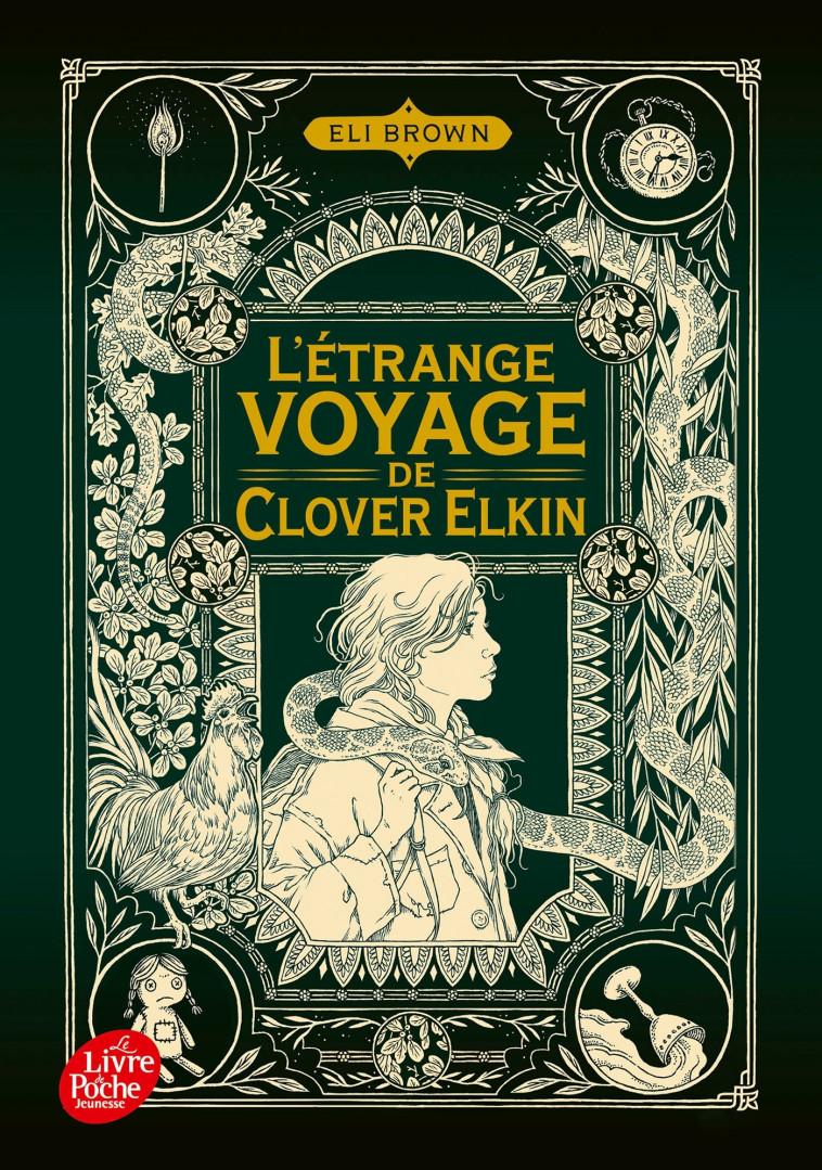 L'étrange voyage de Clover Elkin - BROWN Eli, Van den Dries Sidonie - POCHE JEUNESSE