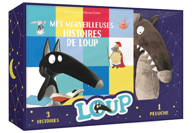 MON COFFRET MES MERVEILLEUSES HISTOIRES DE LOUP - Lallemand Orianne, THUILLIER Éléonore - AUZOU