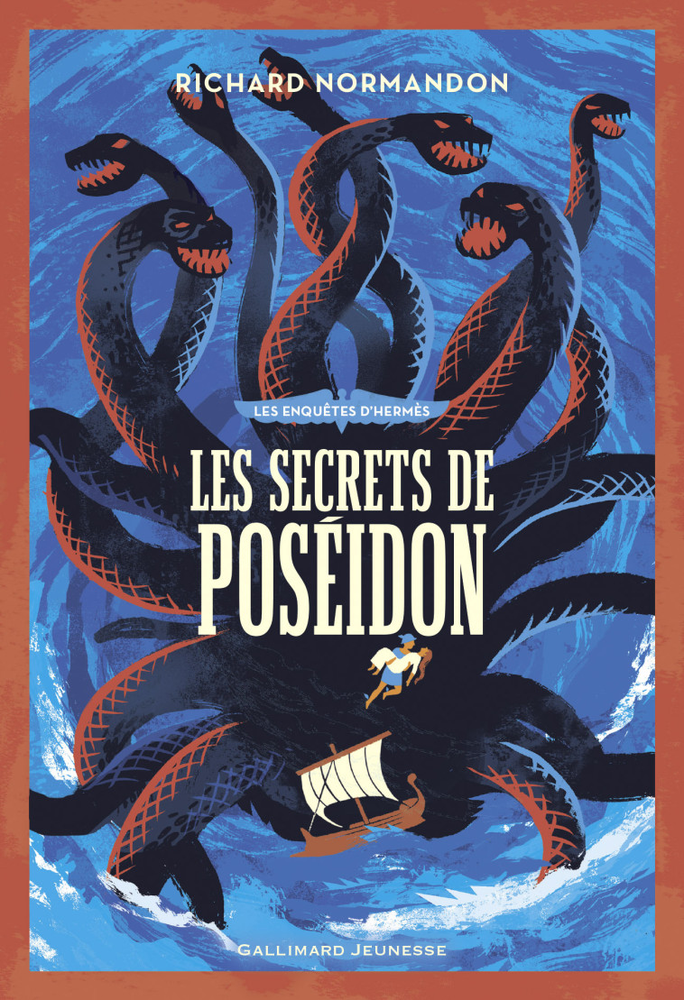 Les secrets de Poséidon - Normandon Richard - GALLIMARD JEUNE