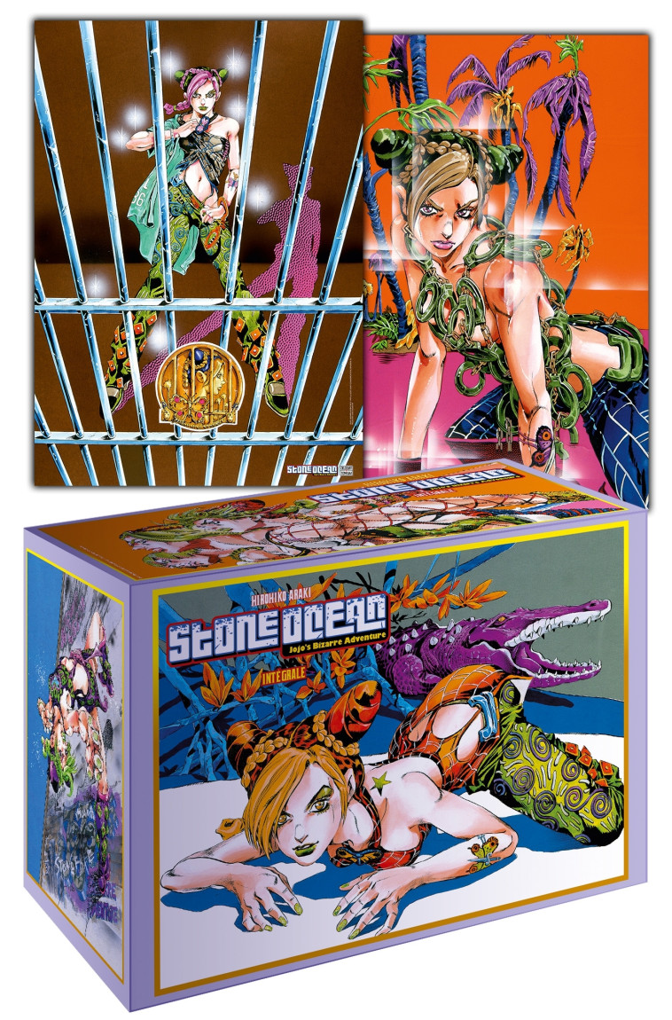 Jojo's - Stone ocean - Intégrale - Araki Hirohiko - DELCOURT