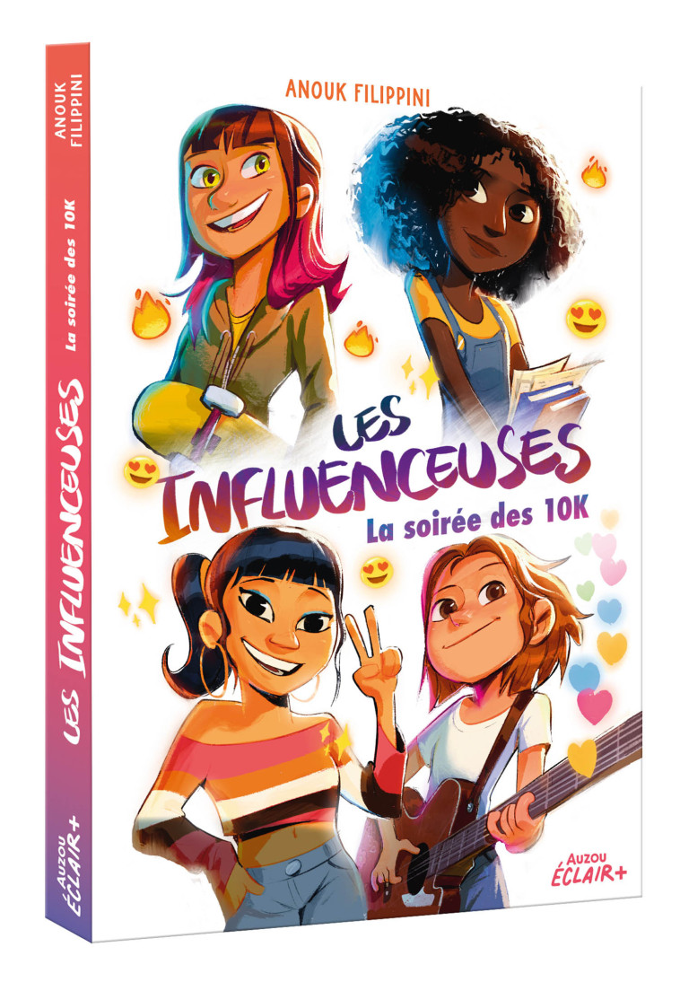 LES INFLUENCEUSES - LA SOIRÉE DES 10K - Filippini Anouk, Losty Losty - AUZOU