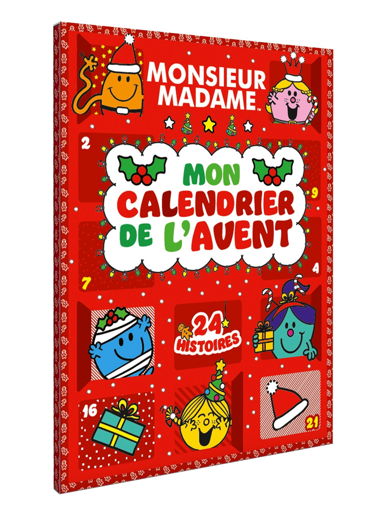 Les Monsieur Madame - Calendrier de l'Avent 2024 - Sanrio Sanrio - HACHETTE JEUN.