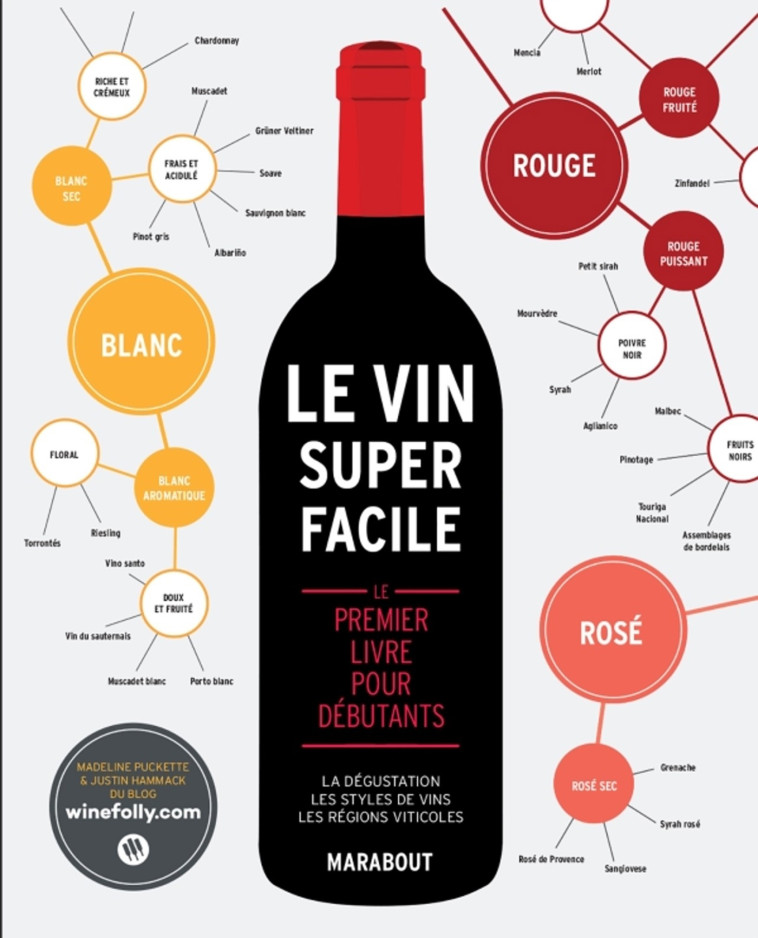 Le vin super facile - Puckette Madeline, Hammack Justin - MARABOUT