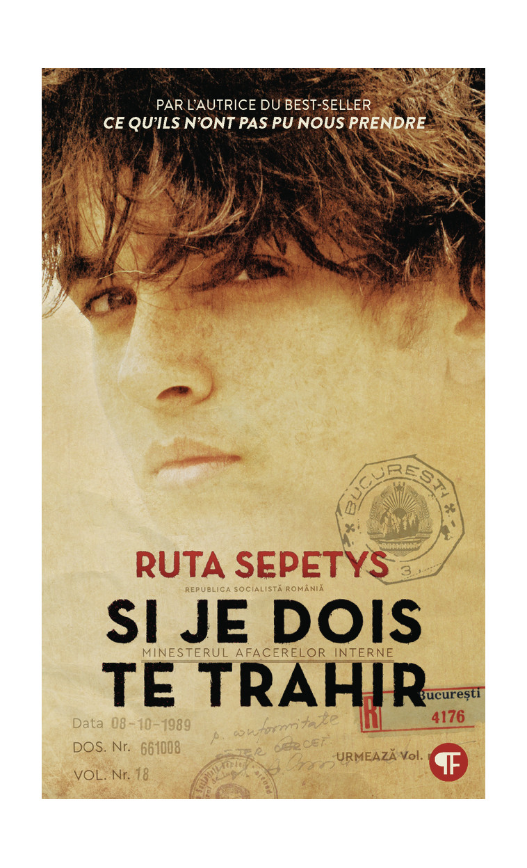 Si je dois te trahir - RUTA SEPETYS , Sepetys Ruta, Fiore Faustina - GALLIMARD JEUNE