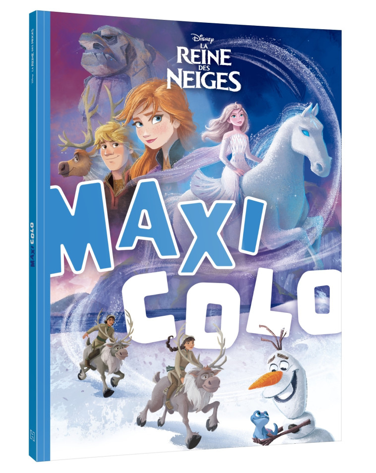 LA REINE DES NEIGES - Maxi Colo - Disney - XXX - DISNEY HACHETTE