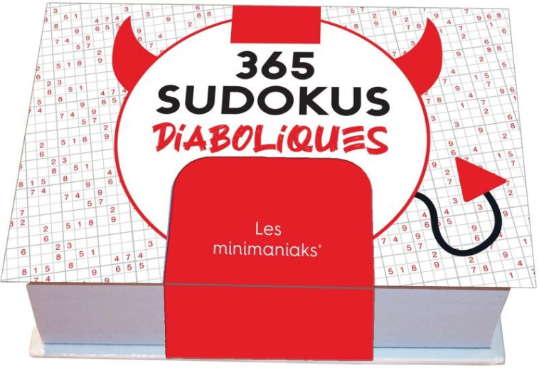 Minimaniak Sudokus diaboliques - mini calendrier, 1 grille par jour - XXX - 365 PARIS