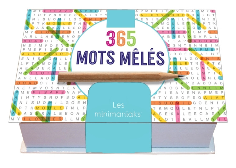 Minimaniak 365 mots mêlés, mini calendrier - RCI RCI - 365 PARIS