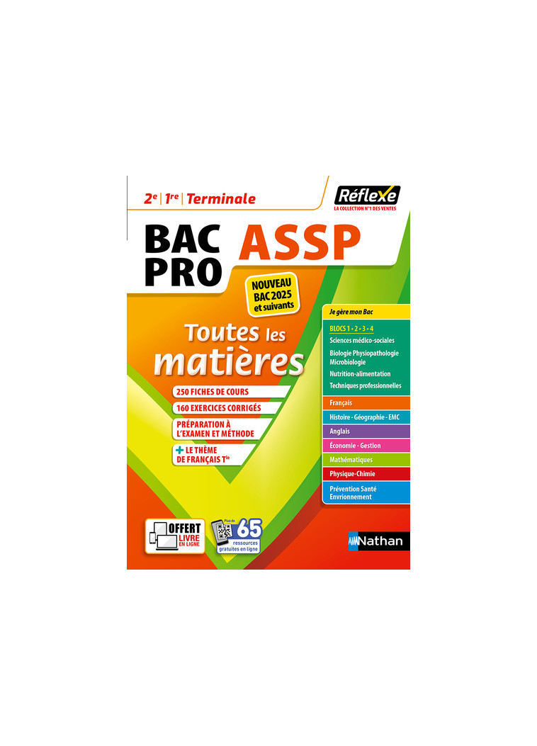 Toutes les matières Bac Pro ASSP - Nouveau Programme Bac 2025 et suivants N°13 - Desaintghislain Christophe, Zwang Annie, Périllat-Mercerot Marie-Line, Deconinck Martine, Delaunay Isabelle, Boulet Stéphane, Sénéchal Marie-Cécile, Baumeier Élisabeth, Lavai