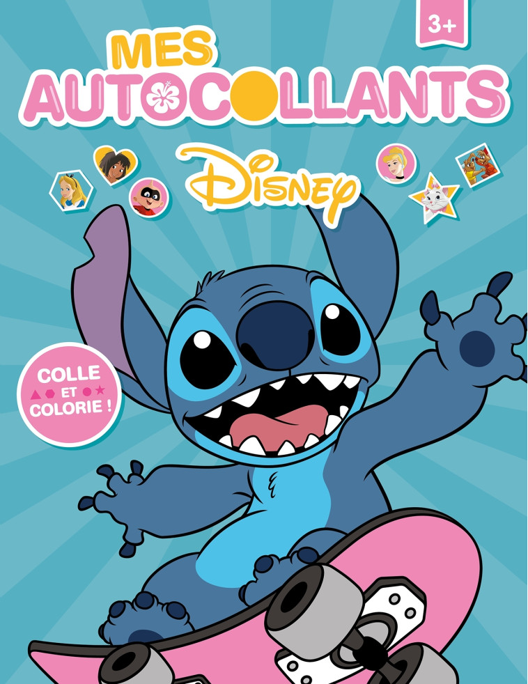 STITCH - Mes Autocollants - Disney - XXX - DISNEY HACHETTE