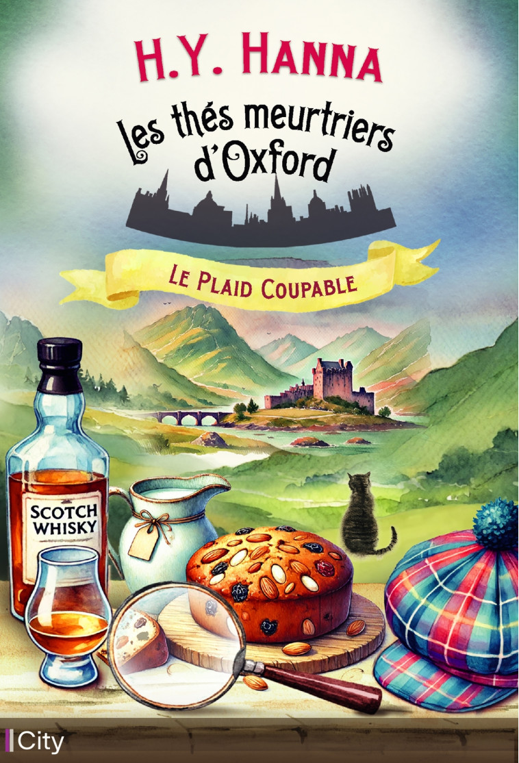 LES THES MEURTRIERS D'OXFORD T12 - LE PLAID COUPABLE - HANNA H.Y. - CITY