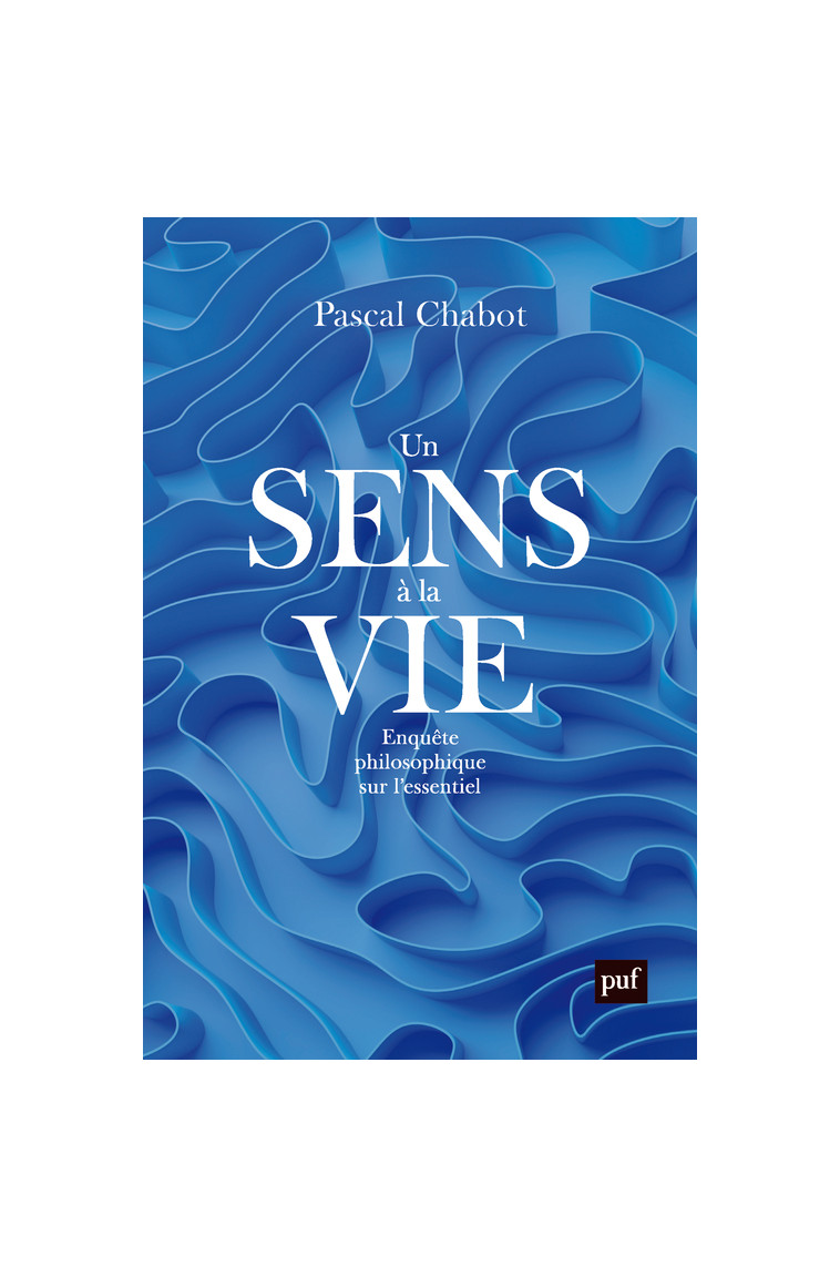 Un sens à la vie - Chabot Pascal - PUF