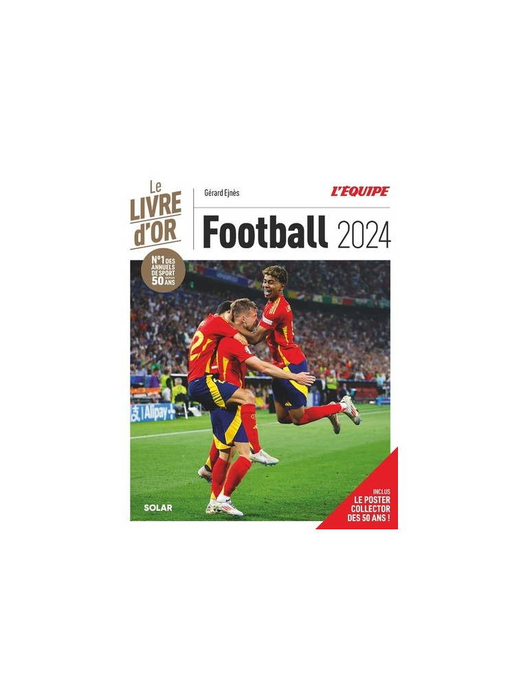 Livre d'Or du football 2024 - Ejnes Gérard - SOLAR