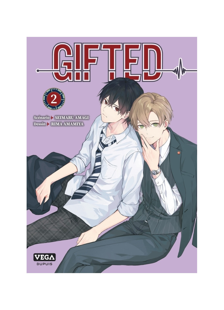 Gifted - Tome 2 - Amagi Seimaru Amagi Seimaru, Amamiya Rima Amamiya Rima, Amagi Seimaru , Amamiya Rima  - VEGA DUPUIS