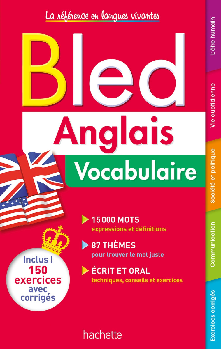 Bled Anglais Vocabulaire - Perrin Isabelle, Sussel Annie, Cros Bernard - HACHETTE EDUC