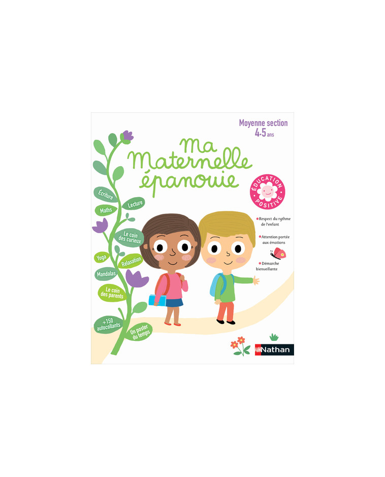 Ma Maternelle épanouie Moyenne Section (4-5 ans) - Loupy Christophe, Chauvet Isabelle - NATHAN