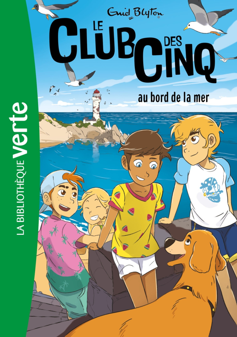 Le Club des Cinq 11 NED - Le Club des Cinq au bord de la mer - Blyton Enid - HACHETTE JEUN.