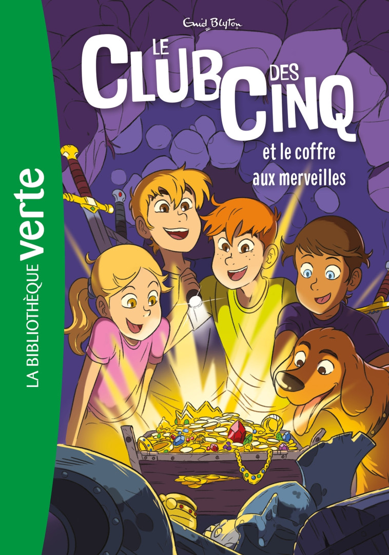 Le Club des Cinq NED 18 - Le Club des Cinq et le coffre aux merveilles - Blyton Enid - HACHETTE JEUN.