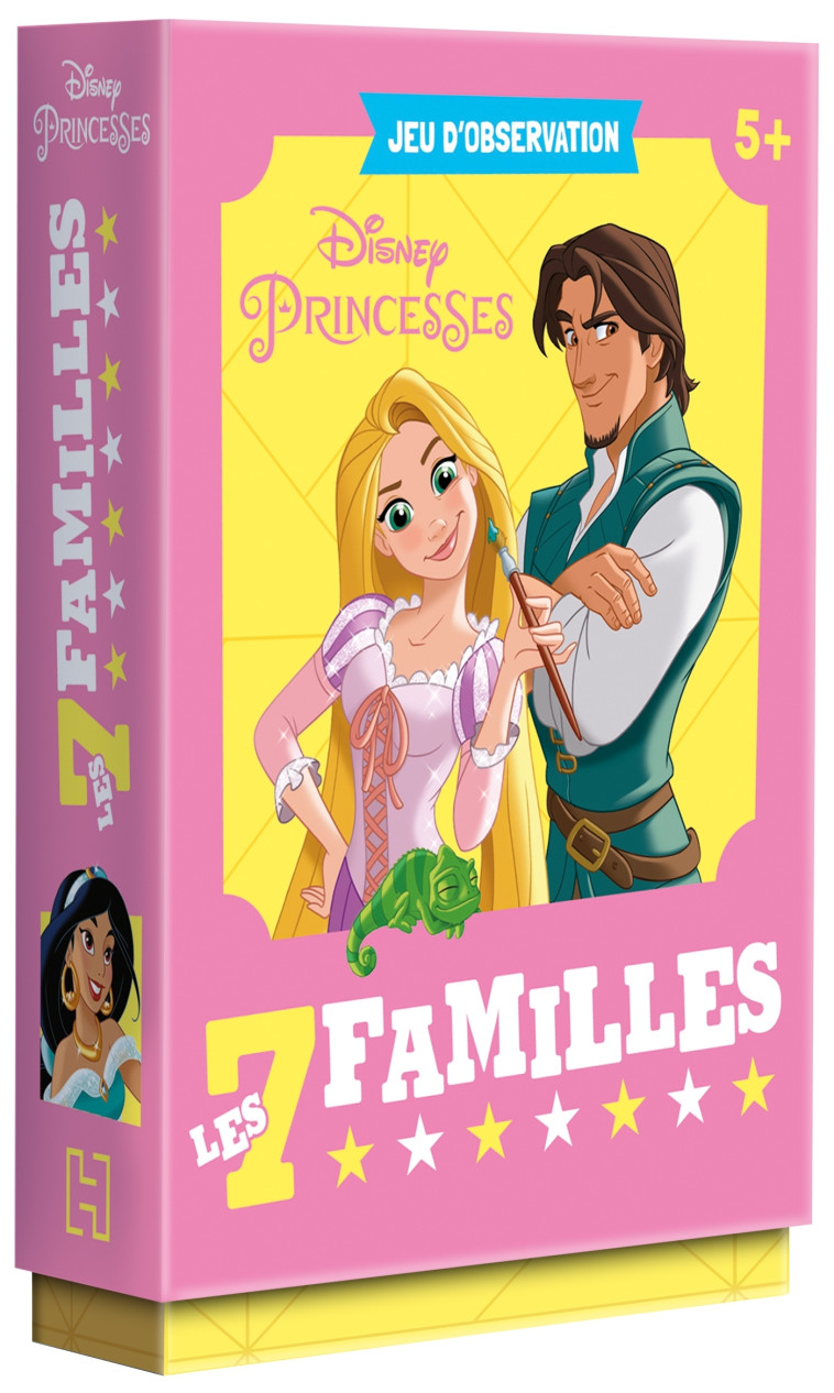 DISNEY PRINCESSES - Jeu de cartes - 7 familles - XXX - DISNEY HACHETTE