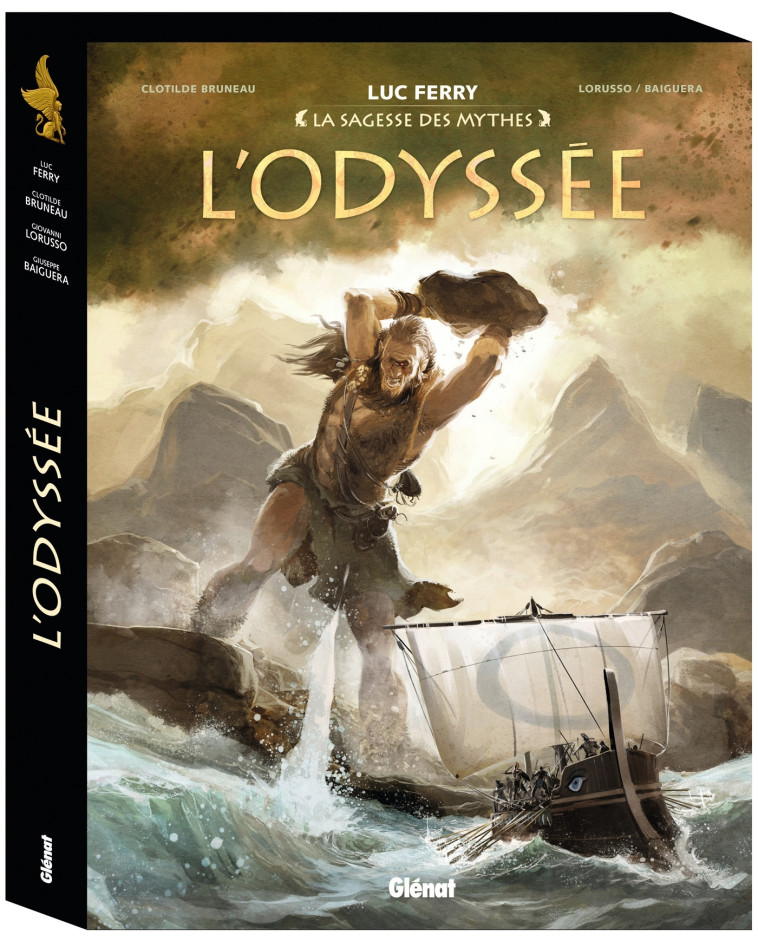 L'Odyssée - Coffret Tomes 01 à 04 - Bruneau Clotilde, Baiguera Giuseppe, Lorusso Giovanni, Ferry Luc, Poli Didier - GLENAT