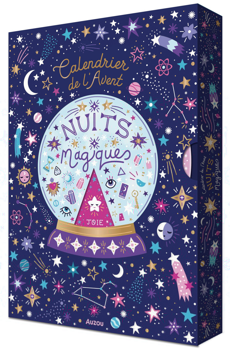 MON CALENDRIER DE L'AVENT - NUITS MAGIQUES - CARDOUAT Julie, WATTS Carly - AUZOU