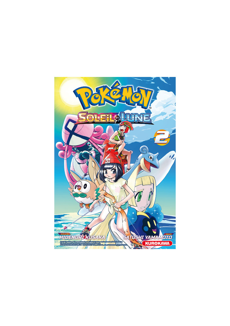 Pokémon Soleil et Lune - tome 2 - Kusaka Hidenori, Yamamoto Satoshi - KUROKAWA