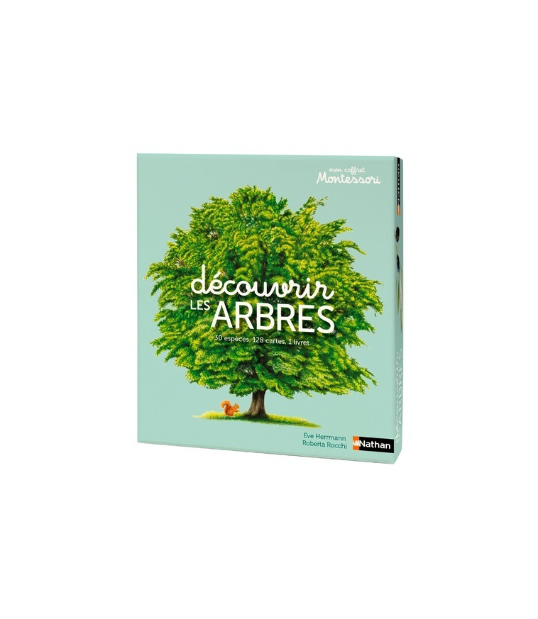 Mon coffret Montessori : Découvrir les arbres - Herrmann Ève, Rocchi Roberta - NATHAN