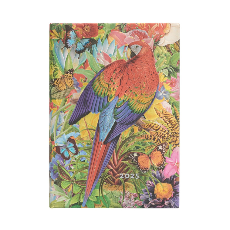 12-Mois 2025 Jardin Tropical Midi HOR - XXX - PAPERBLANKS