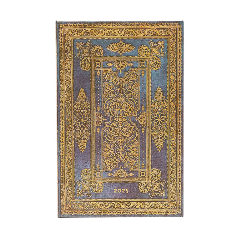 12-Mois 2025 Luxe Bleu Maxi VER - XXX - PAPERBLANKS