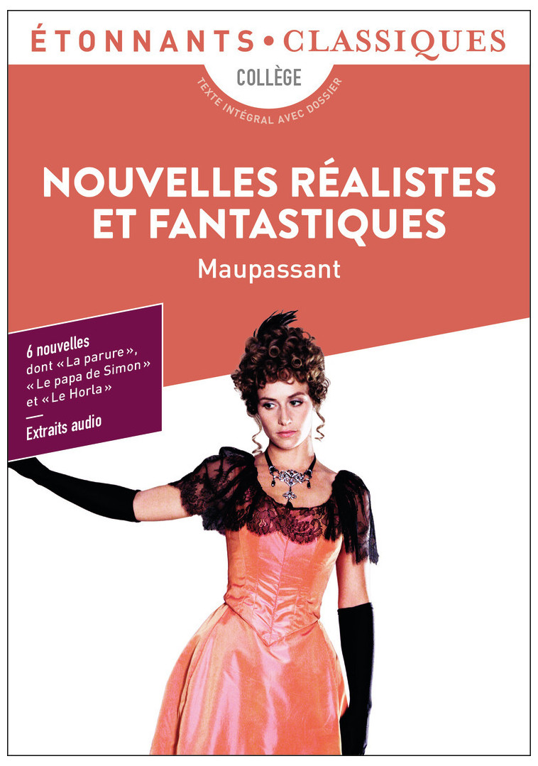 Nouvelles réalistes et fantastiques - Maupassant Guy de - FLAMMARION