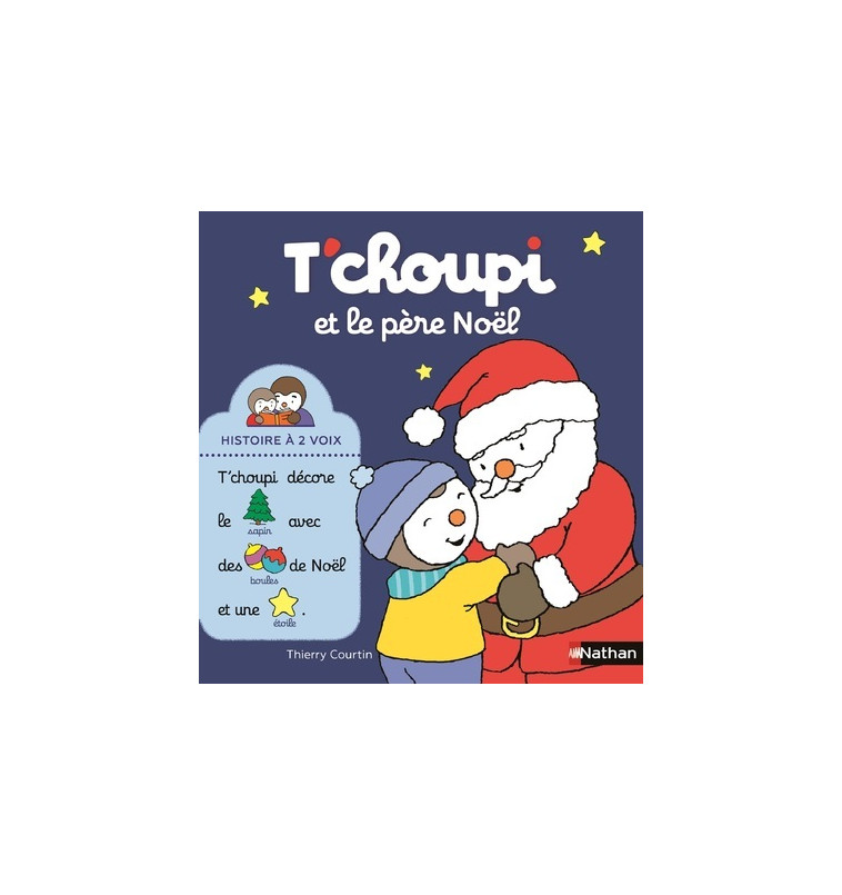 T'choupi et le père Noël - Thierry Courtin - NATHAN