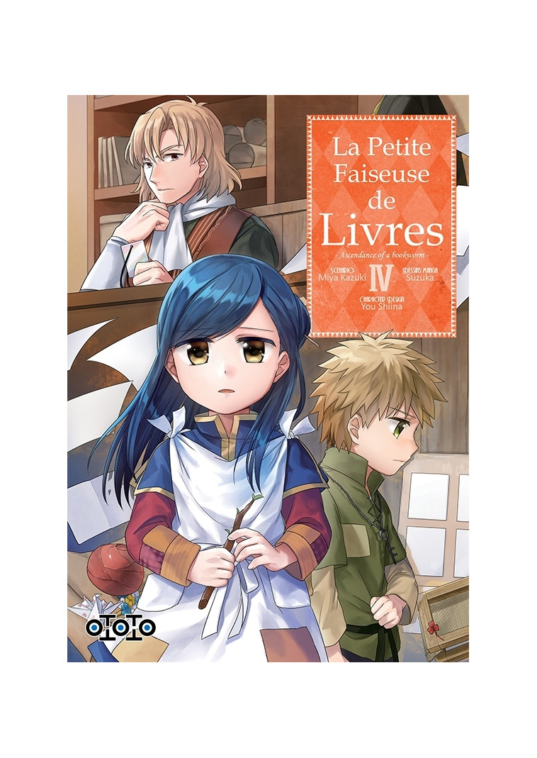 La petite faiseuse de livre T04 - Miya KAZUKI, SUZUKA SUZUKA - OTOTO