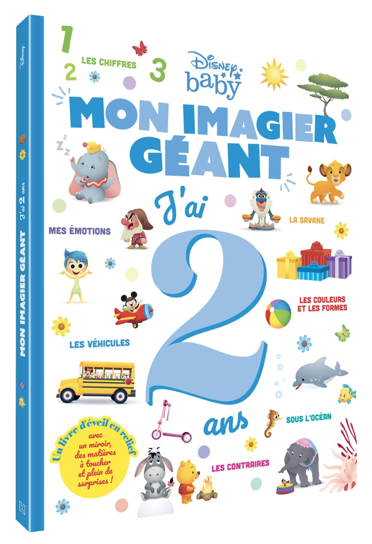 DISNEY BABY - Mon imagier géant - J'ai 2 ans - XXX - DISNEY HACHETTE