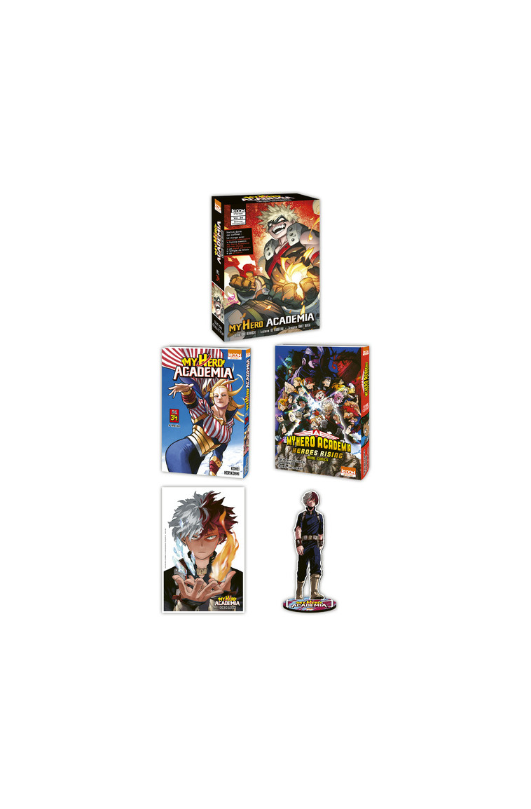 My Hero Academia T34 - Edition collector - Kohei Horikoshi, Joe Madureira, Marte Gracia - KI-OON